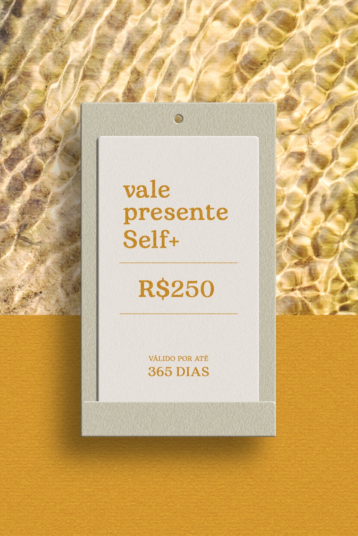 Vale-presente Self+ R$250