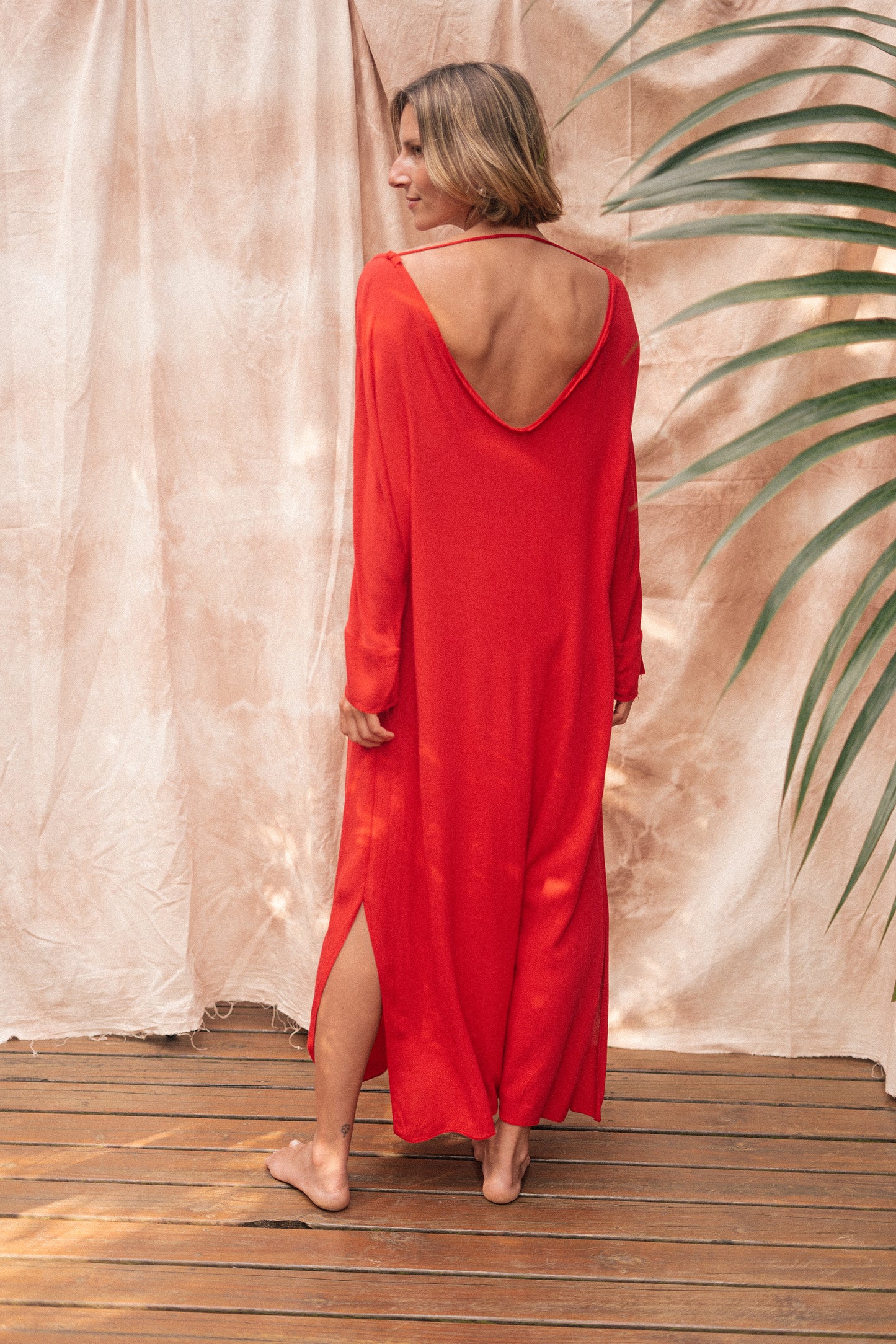 Vestido Prana Vermelho