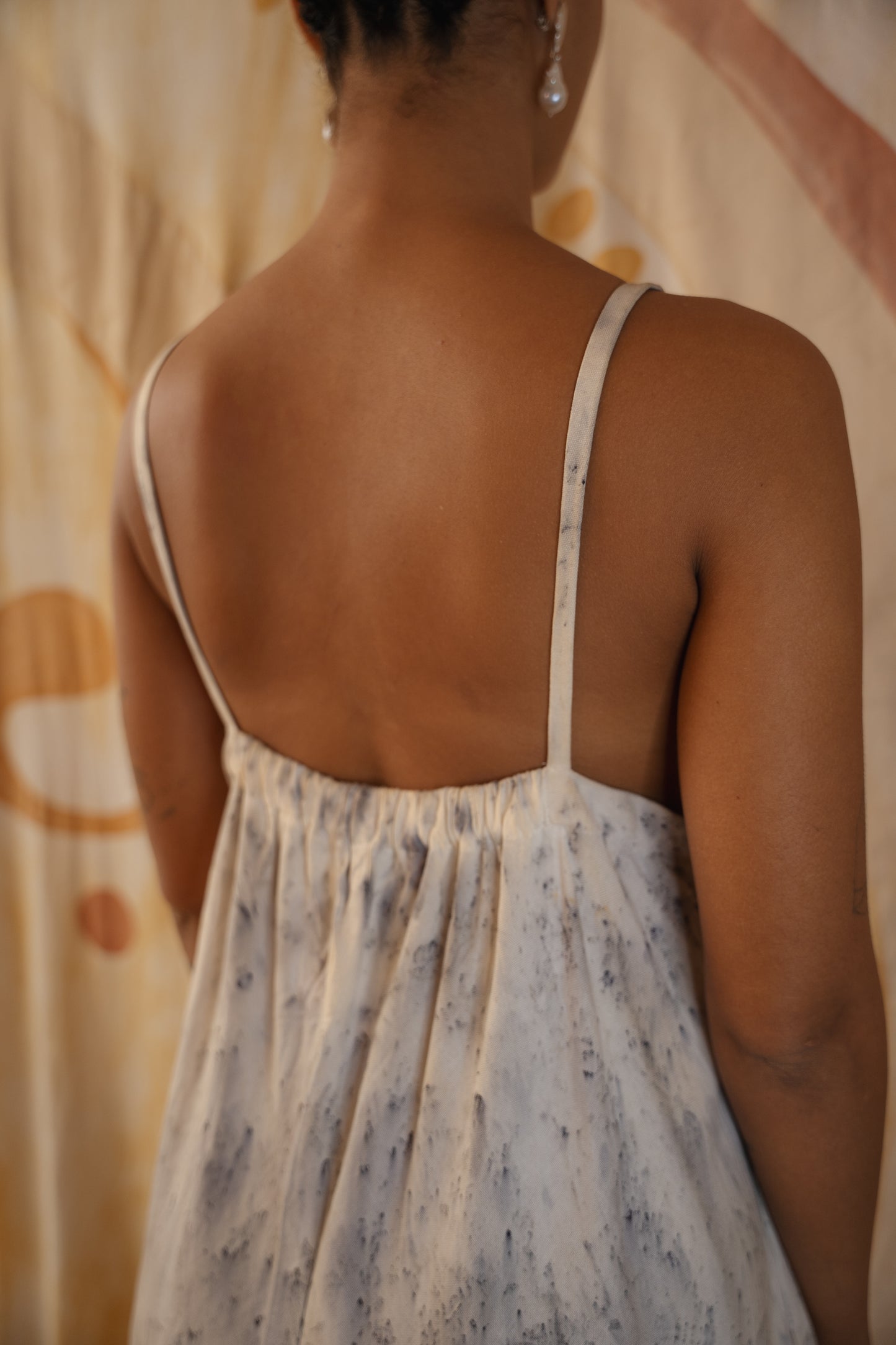 Vestido Uni Ecoprint
