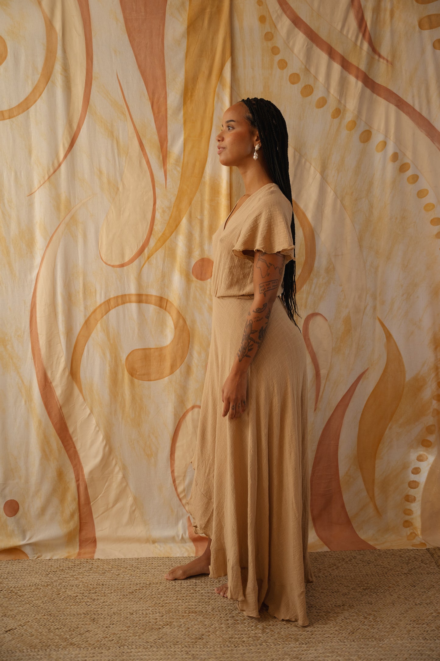 Vestido Yoni Natural
