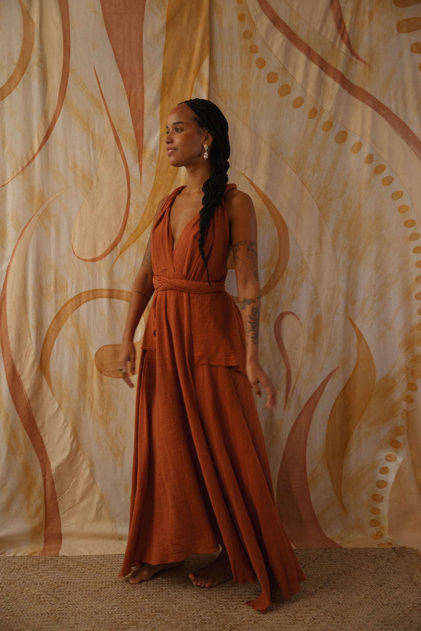 Vestido Encantaria Telha