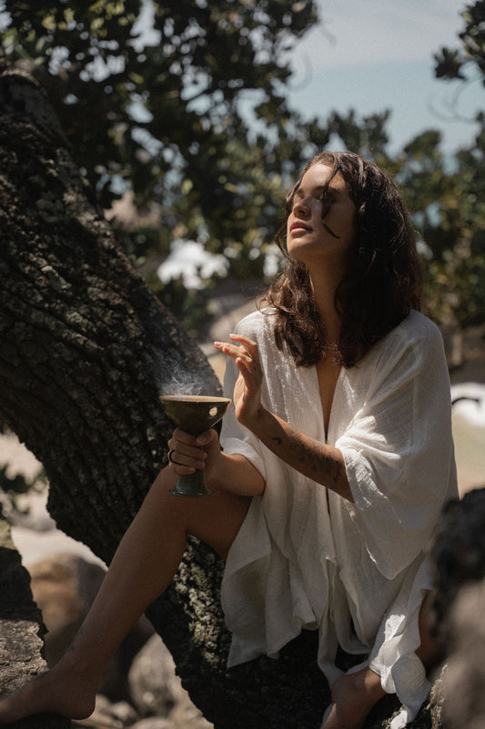 Kimono Casulo Branco