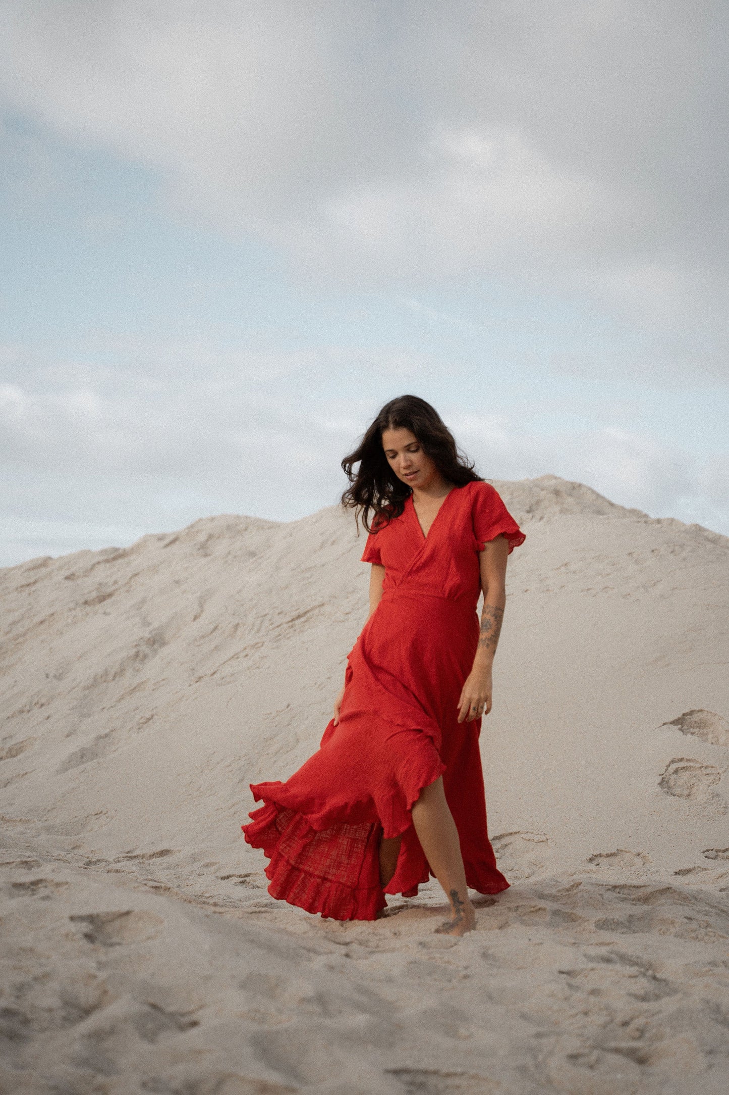 Vestido Yoni Vermelho