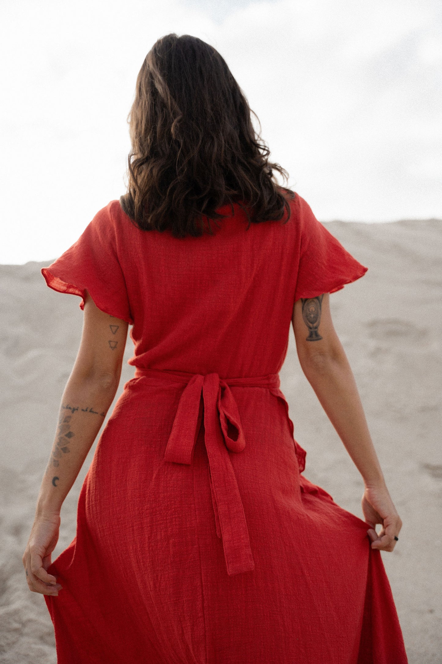 Vestido Yoni Vermelho