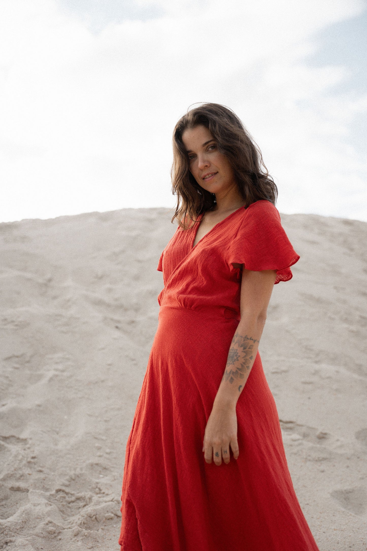 Vestido Yoni Vermelho