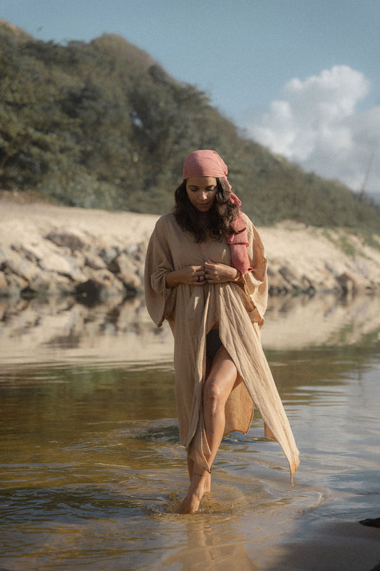 Kimono Casulo Natural