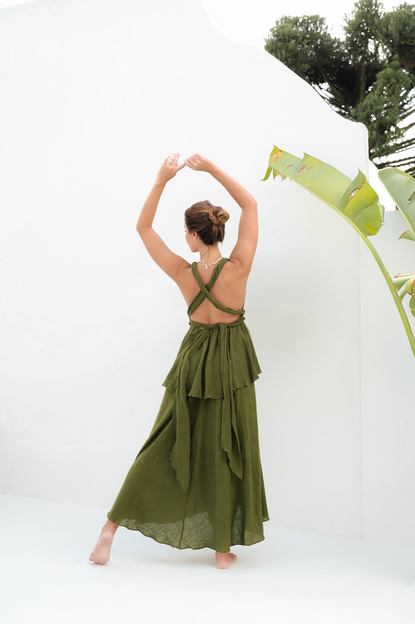 Vestido Encantaria Verde